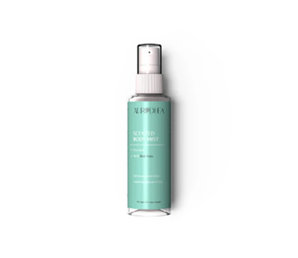 Água corporal perfumada de coco