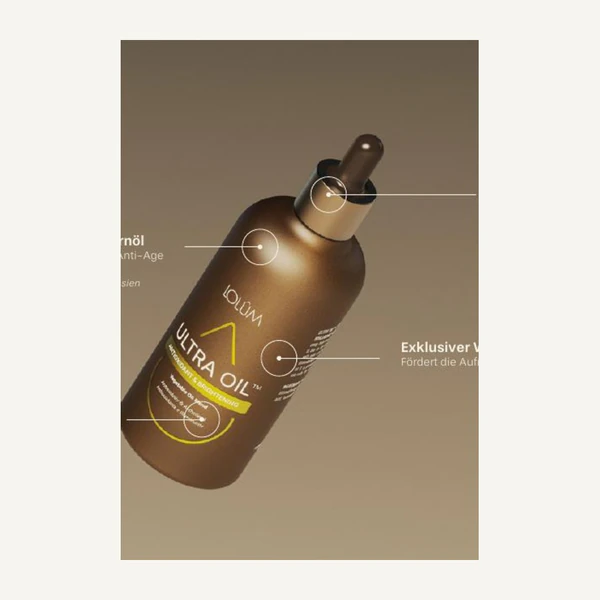 Ultra Oil™ — óleo vegetal antioxidante e iluminador