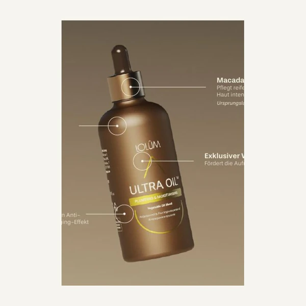 Ultra Oil™ — óleo vegetal preenchedor e hidratante