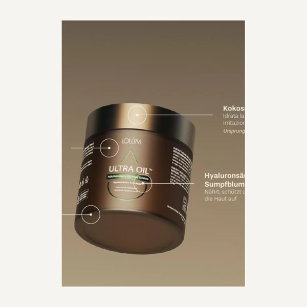 Ultra Oil™ — manteiga vegetal nutriente e reestruturante