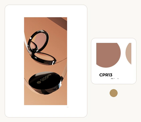 Pó compacto Warm Shade — Blossom Pink