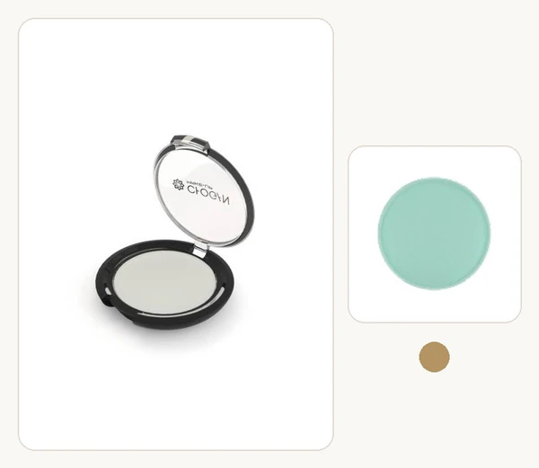 Produto Sombra compacta Matte — Green Tiffany