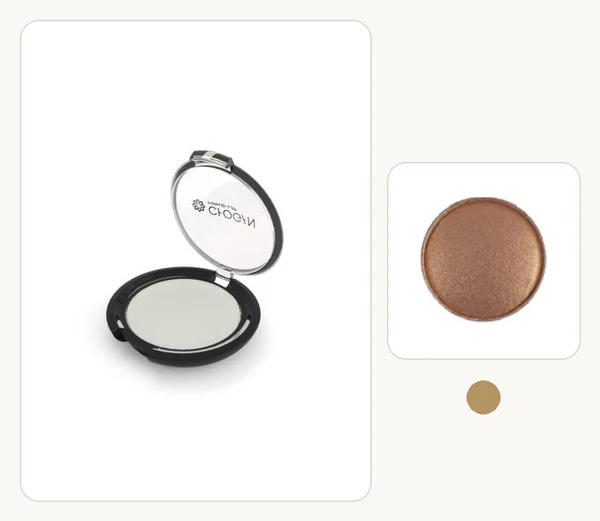 Sombra compacta Shiny — Bronze