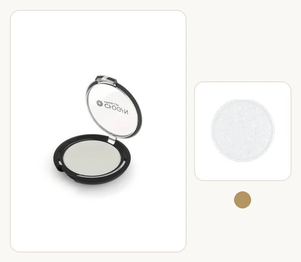 Sombra compacta Shiny — White