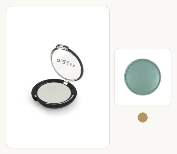 Sombra compacta Shiny — Teal