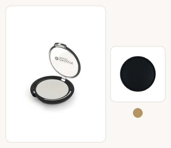 Sombra compacta Shiny — Black