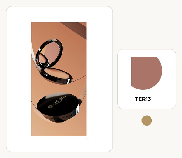 Pó bronzeador compacto Warm Shade — Terracotta