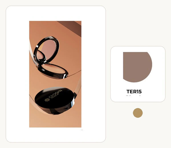 Pó bronzeador compacto Warm Shade — Biscuit