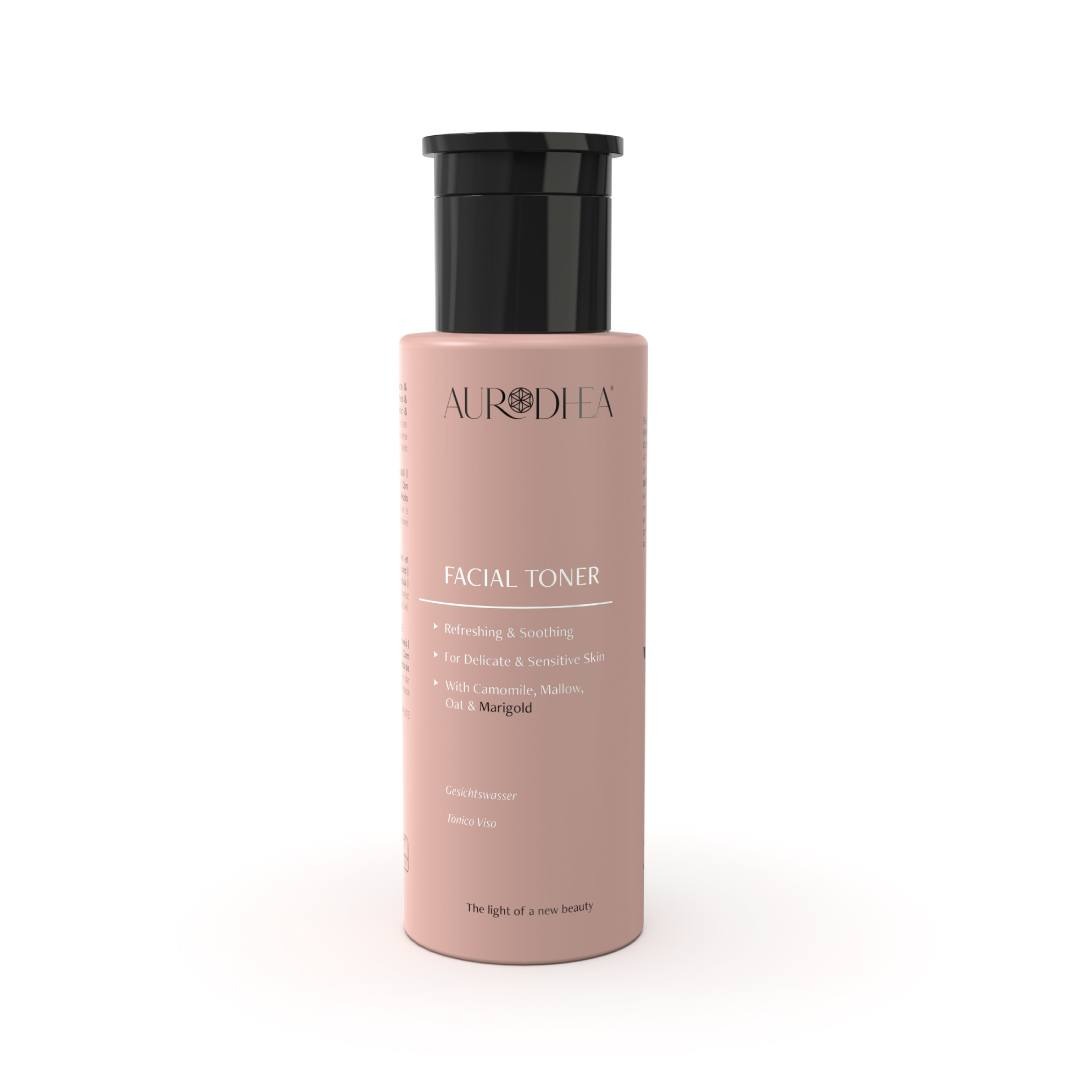 Tónico facial calmante para pele delicada