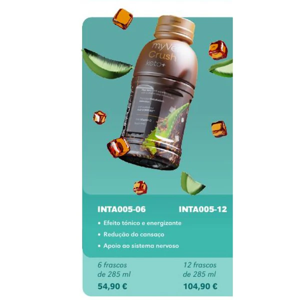 MyVera Crush Keto + — 6 frascos
